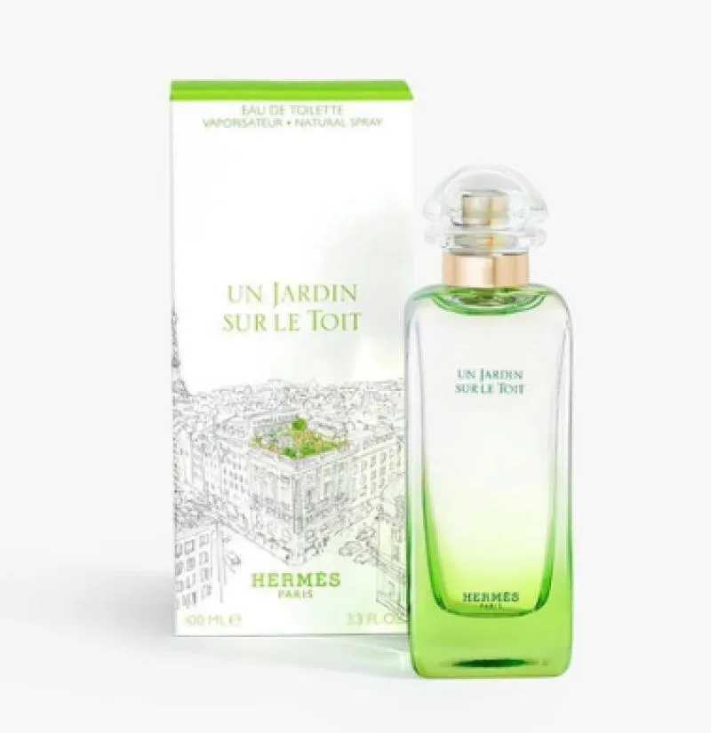 PERFUME FEMININO UN JARDIN SUR LE TOIT HERMES SPRAY 100 ML - EAU HERMES