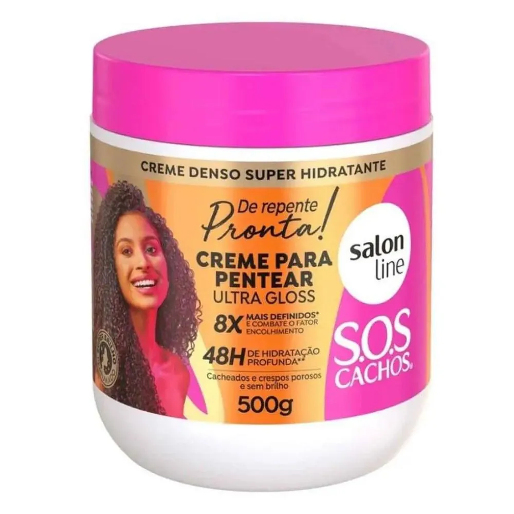 CREME DE CS.O.S ULTRA GLOSS DE REPENTE PRONTA SALON LINE 500G