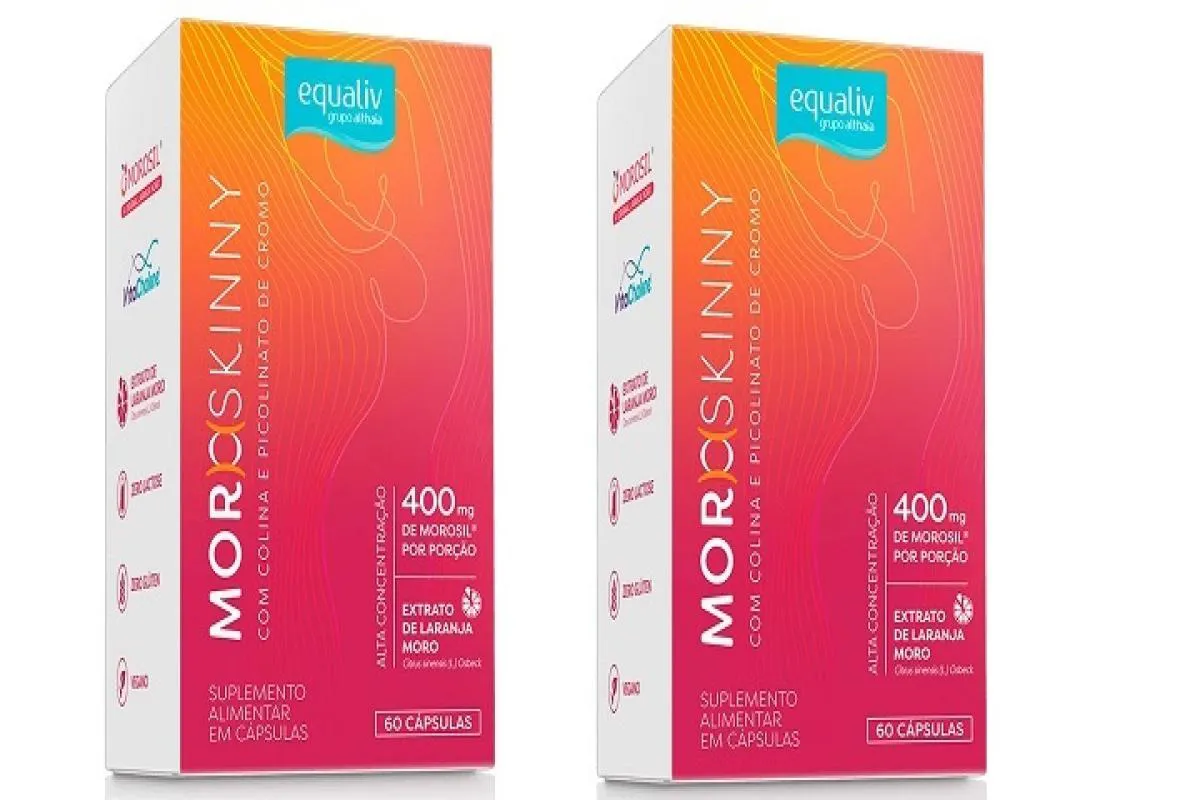 KIT C/2 EQUALIV MOROSKINNY 400 MG X 60 CAPS CADA