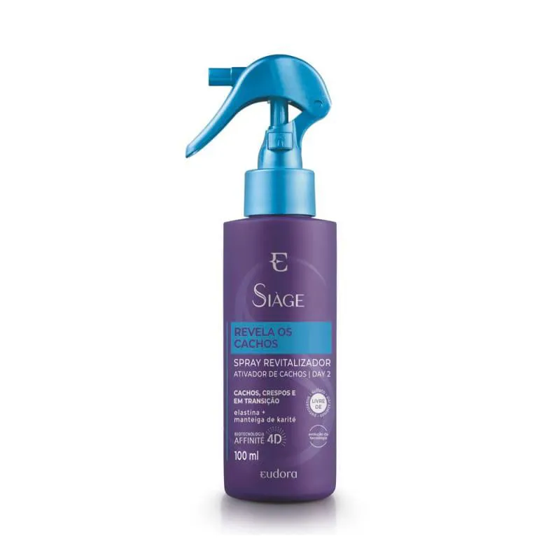 EUDORA SIAGE REVELA OS CACHOS SPRAY 100ML