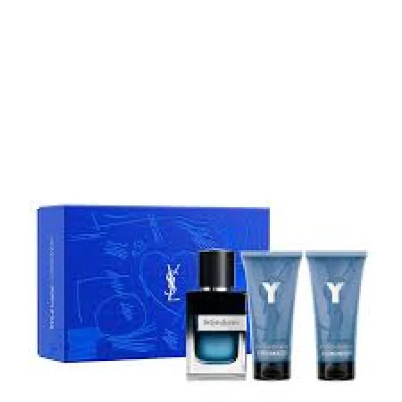 YVES SAINT LAURENT Y EAU DE PARFUM 60ML + SHOWER GEL 50ML + SHAVE BALM 50ML