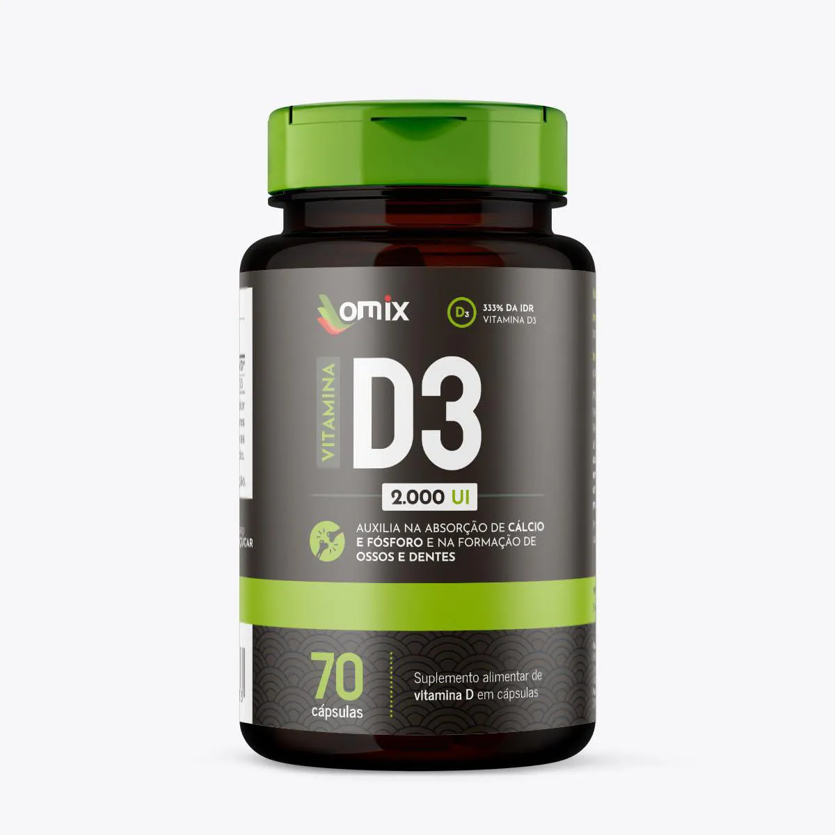 VITAMINA D3 - 70 CáPSULAS - OMIX