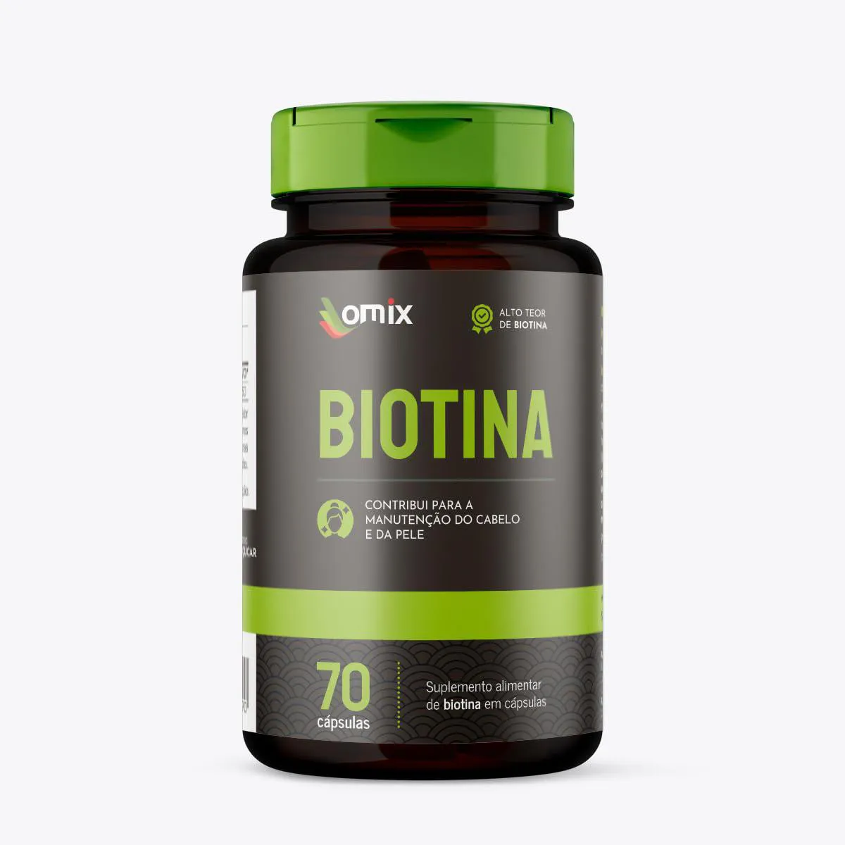 BIOTINA - 70 CáPSULAS - OMIX