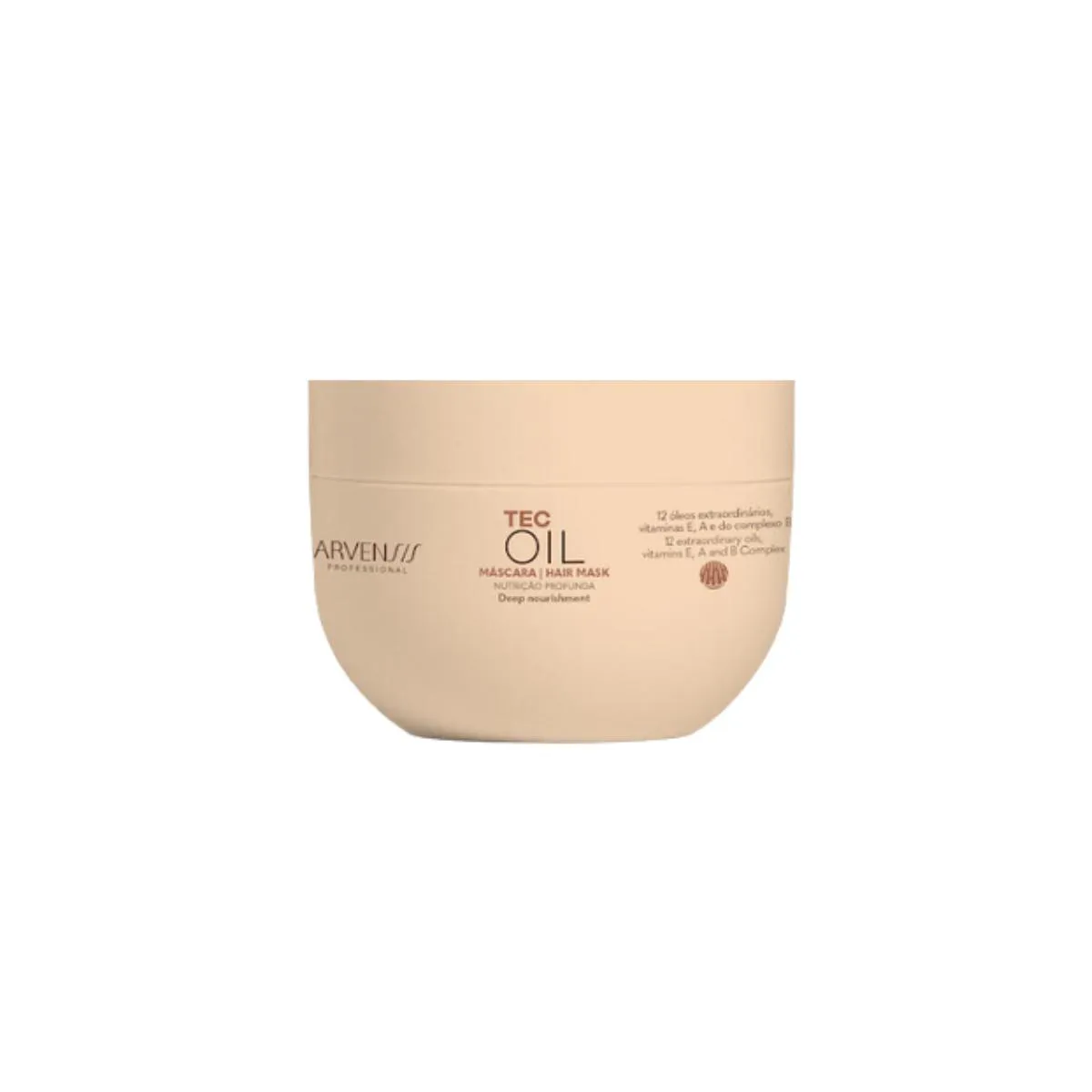 MáSCARA ARVENSIS TEC OIL HIDRATAçãO E BRILHO 250G