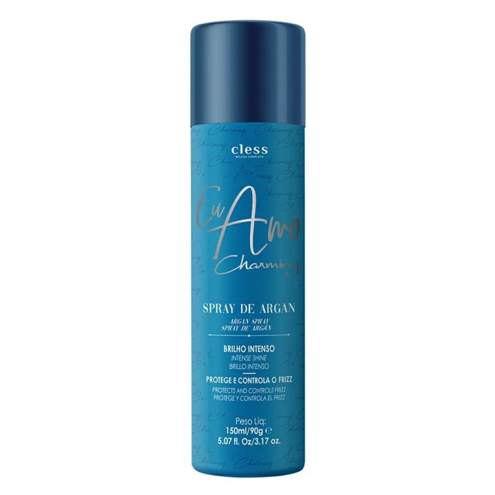 SPRAY DE ARGAN CLESS CHARMING BRILHO INTENSO 150ML