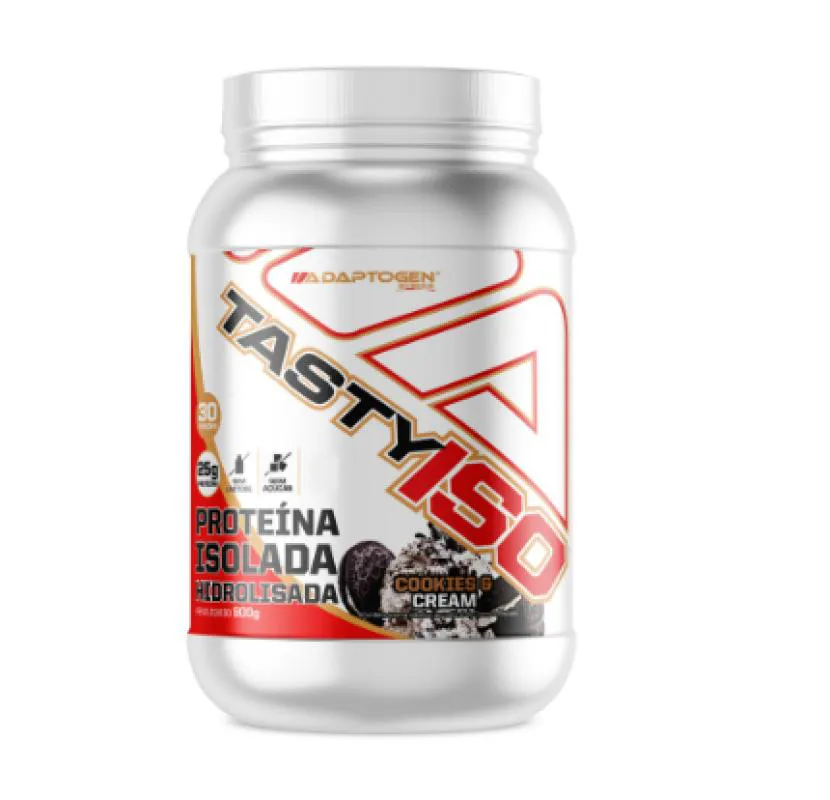 TASTY ISO WHEY (900G) - SABOR: COOKIES E CREAM