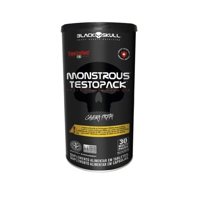 MONSTROUS TESTOPACK (30 PACKS) - PADRãO: ÚNICO