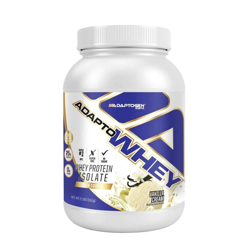 ADAPTO WHEY (900G) - SABOR: VANILLA CREAM.
