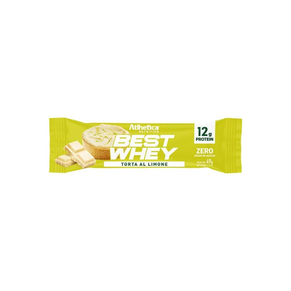 BEST WHEY BAR (62G) - SABOR: TORTA DE LIMãO (49G)