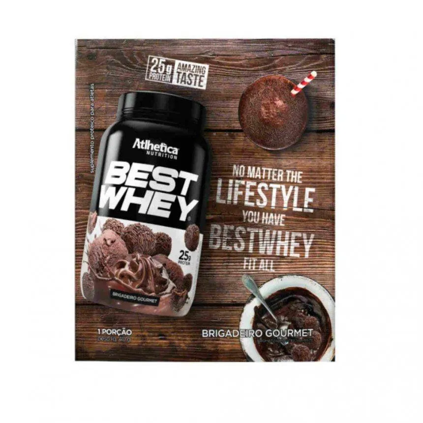 BEST WHEY SACHê (35G) - SABOR: BRIGADEIRO GOURMET (40G)
