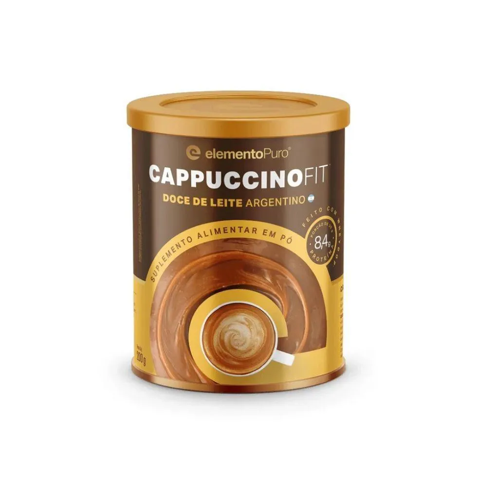CAPPUCCINO FIT COM VERISOL (200G) - SABOR: DOCE DE LEITE ARGENTINO