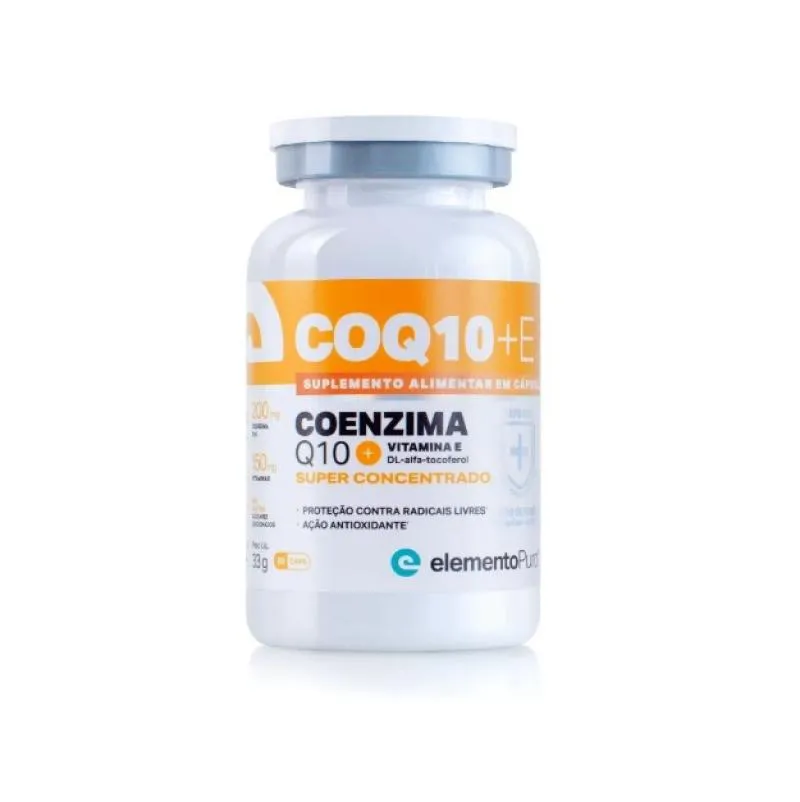 COENZIMA Q10 + VITAMINA E (60 CAPS) - PADRãO: ÚNICO