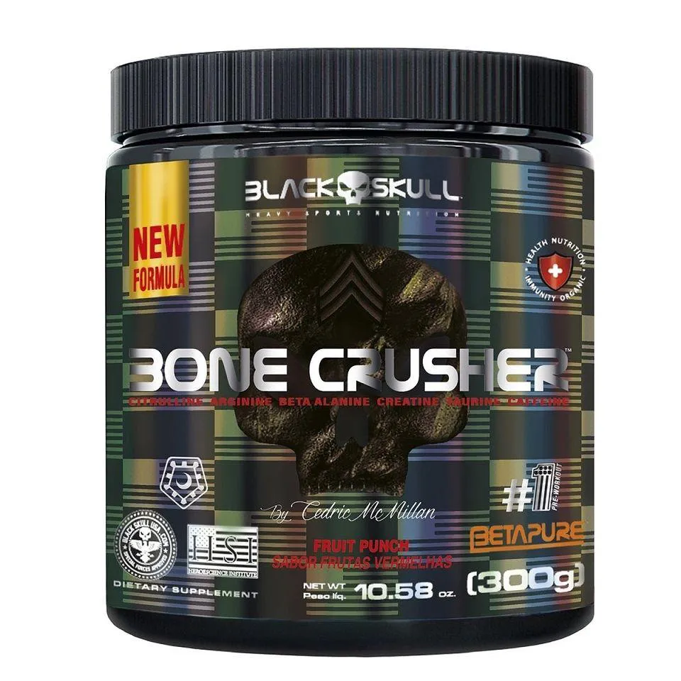 BONE CRUSHER (300G) - SABOR: FRUIT PUNCH