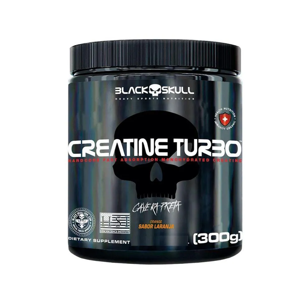 CREATINE TURBO (300G) - SABOR: LARANJA
