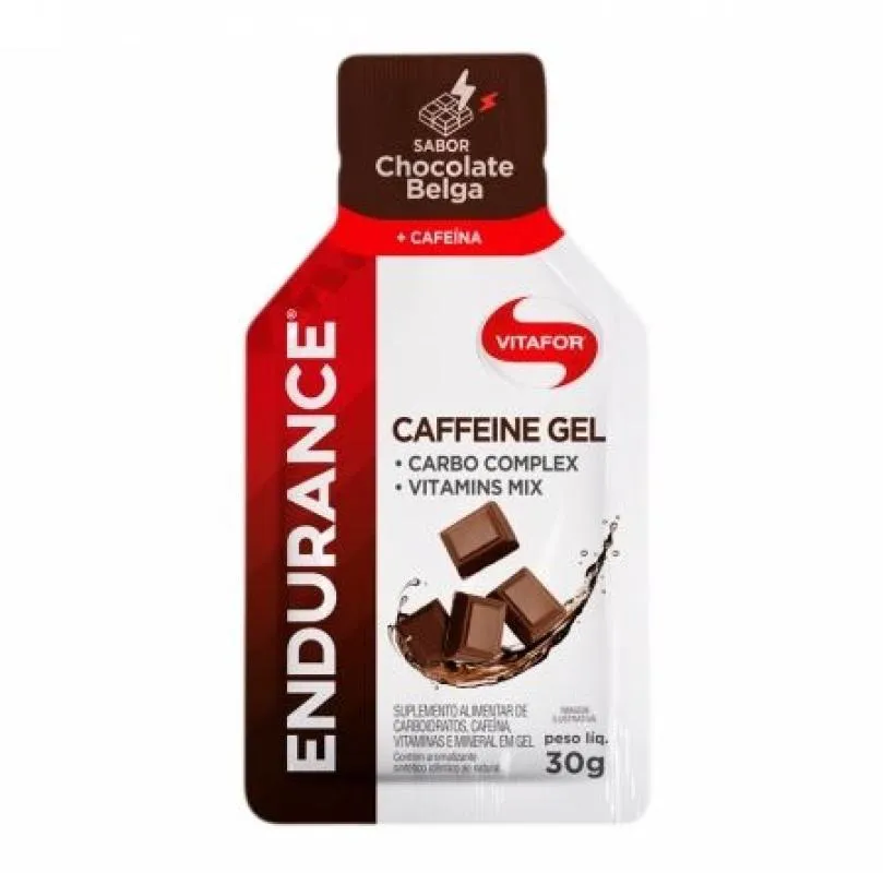 ENDURANCE CAFFEINE GEL (30G) - SABOR: CHOCOLATE BELGA