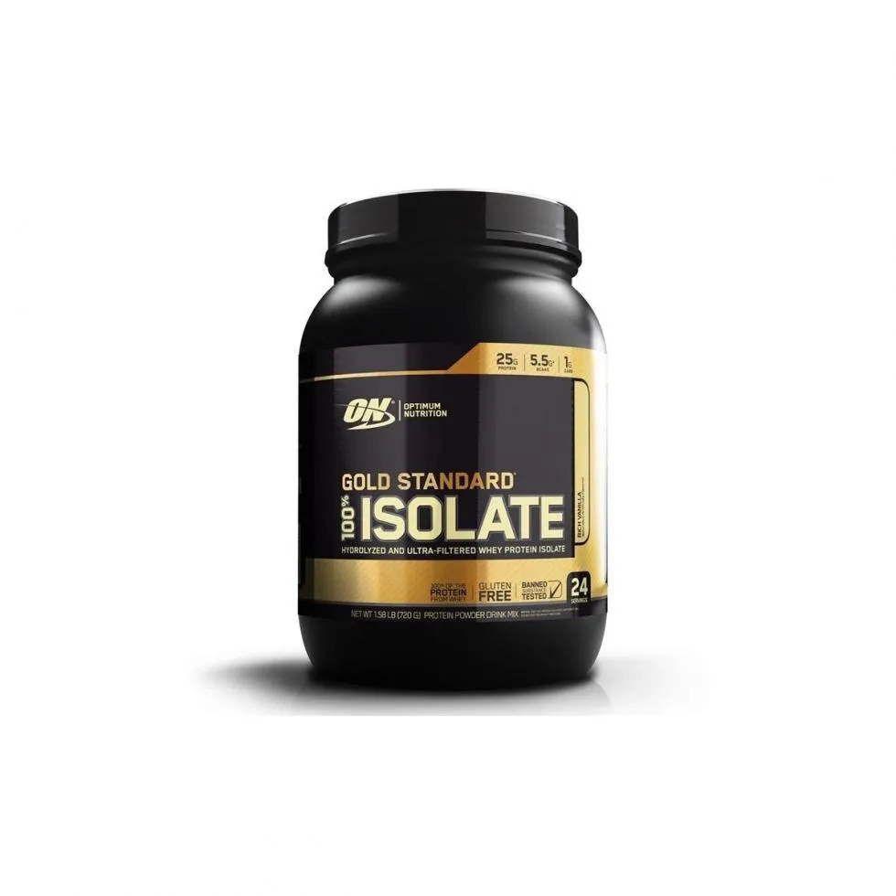 GOLD STANDARD 100% ISOLATE (720G) - SABOR: BAUNILHA - 720G