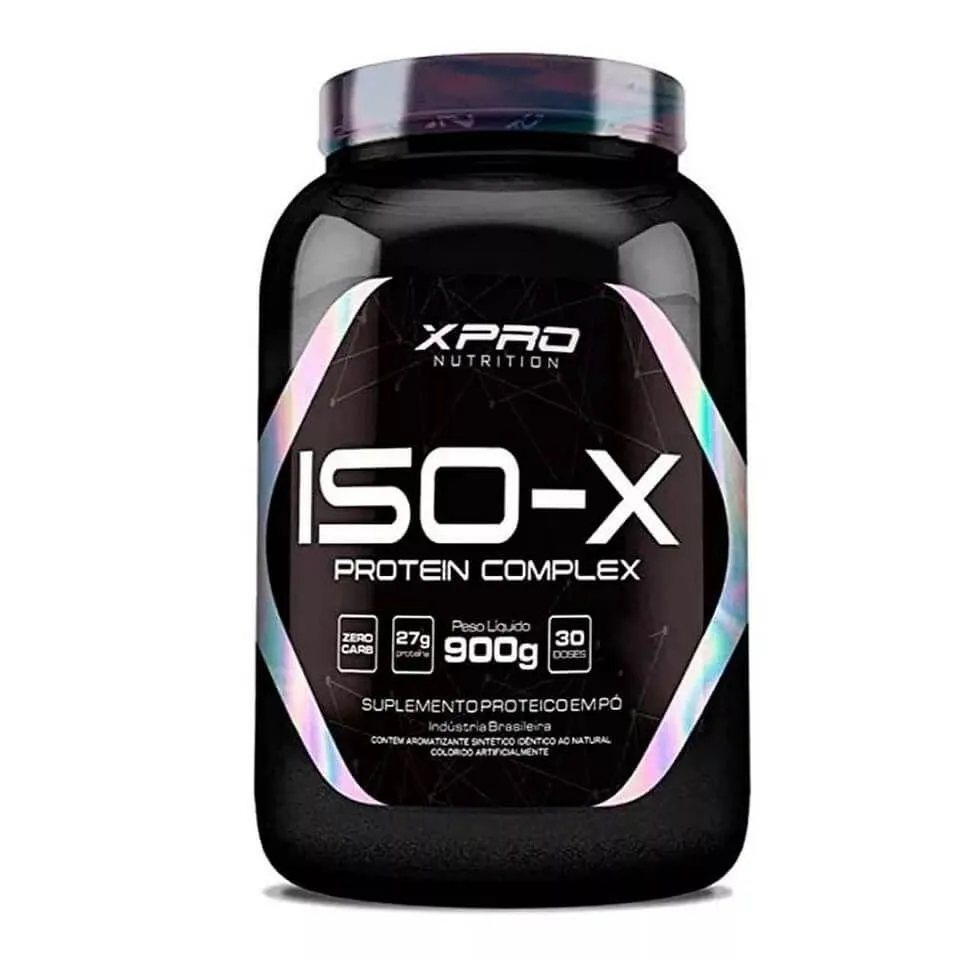 ISO-X PROTEIN COMPLEX (900G) - SABOR: CHOCOLATE.
