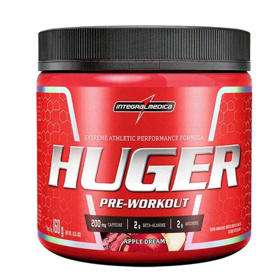 HUGER PRE-WORKOUT (160G) - SABOR: APPLE DREAM