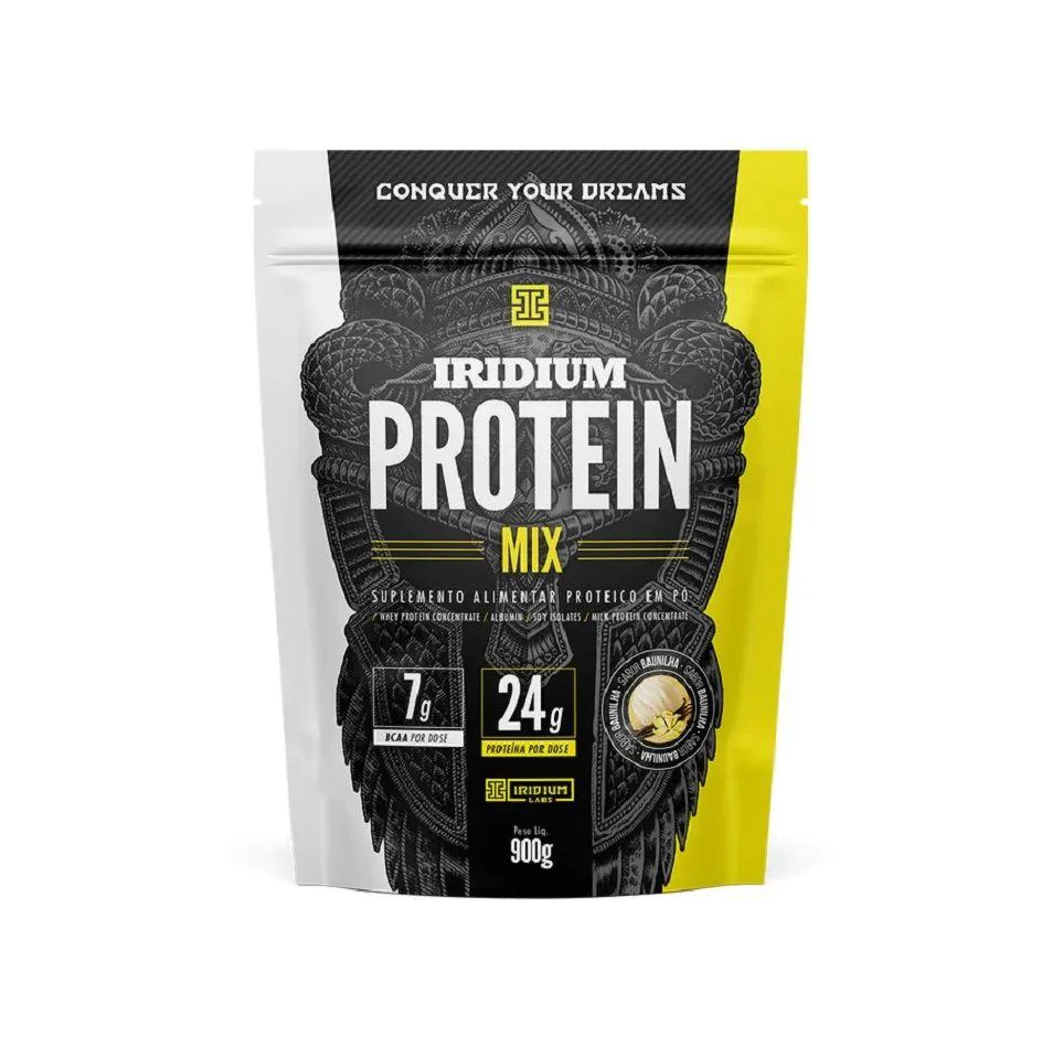 IRIDIUM PROTEIN MIX (900G) - SABOR: BAUNILHA