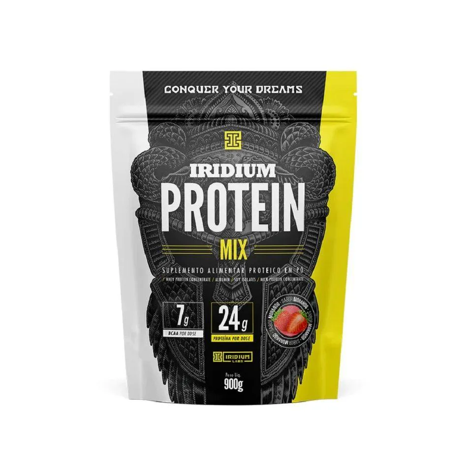 IRIDIUM PROTEIN MIX (900G) - SABOR: MORANGO