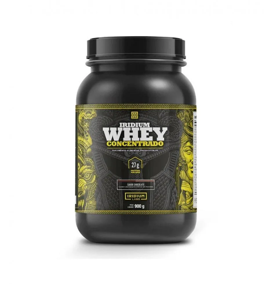 IRIDIUM WHEY CONCENTRADO (900G) - SABOR: CHOCOLATE