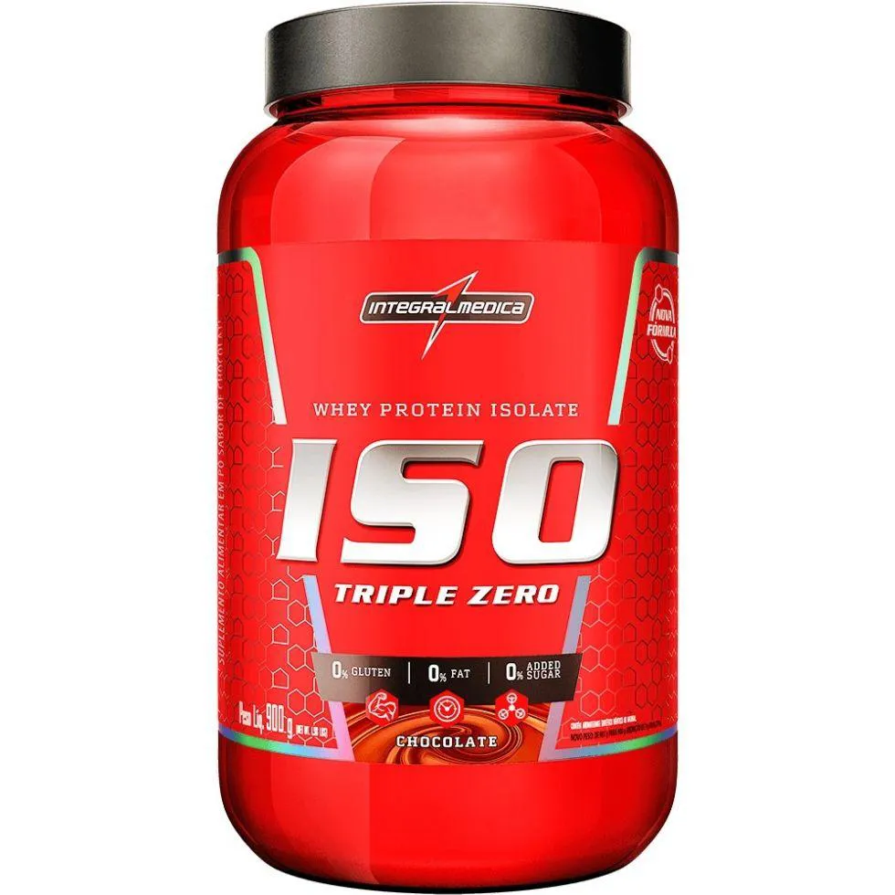 ISO TRIPLE ZERO (907G) - SABOR: CHOCOLATE (900G)