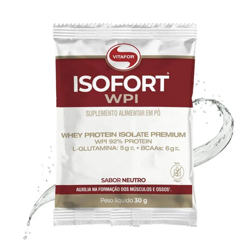 ISOFORT SACHê (30G) - SABOR: NEUTRO