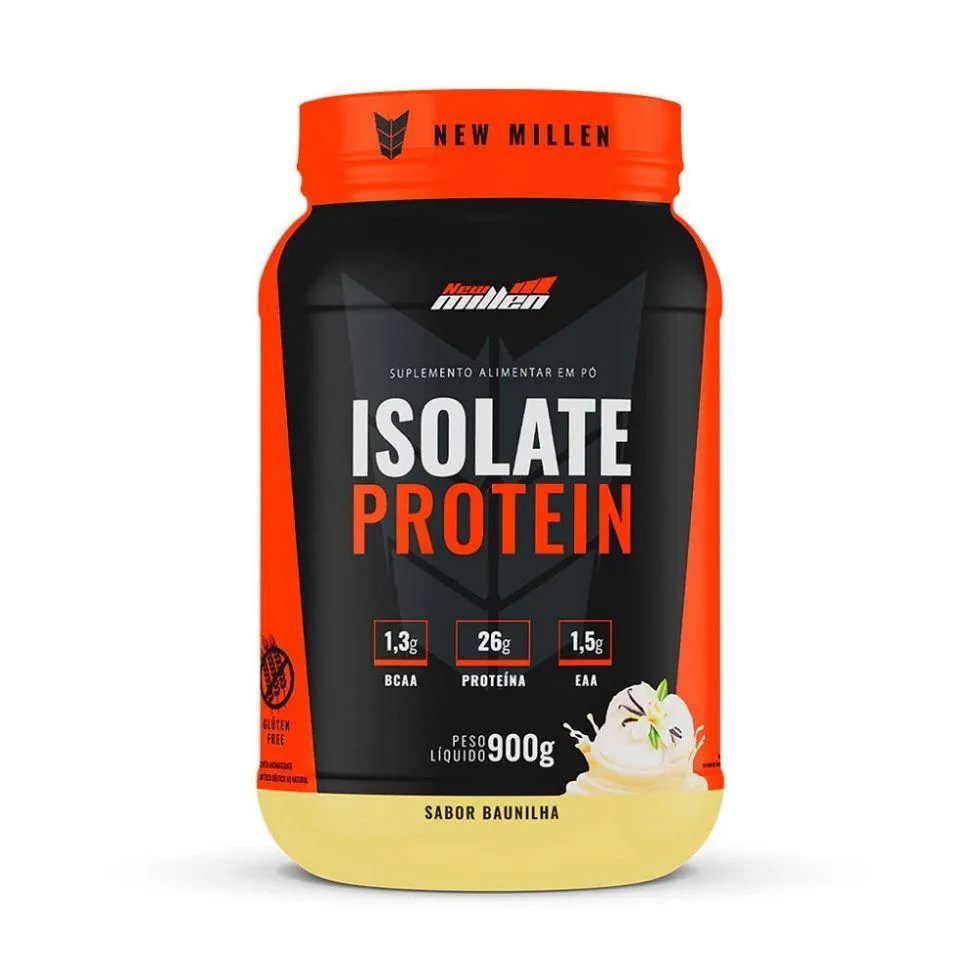 ISOLATE PROTEIN (900G) - SABOR: BAUNILHA