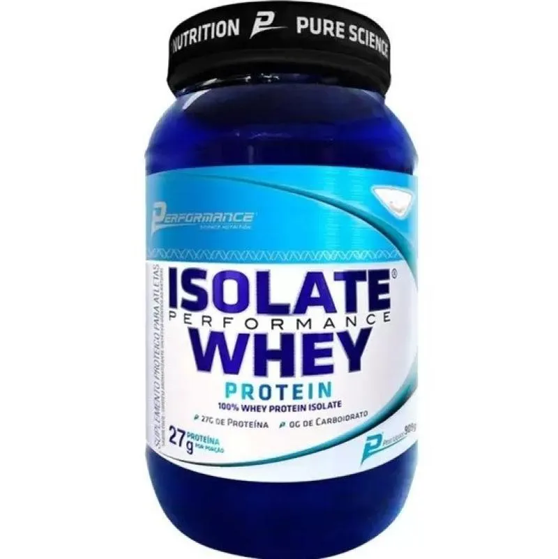 ISOLATE WHEY PROTEIN (909G) - SABOR: BAUNILHA