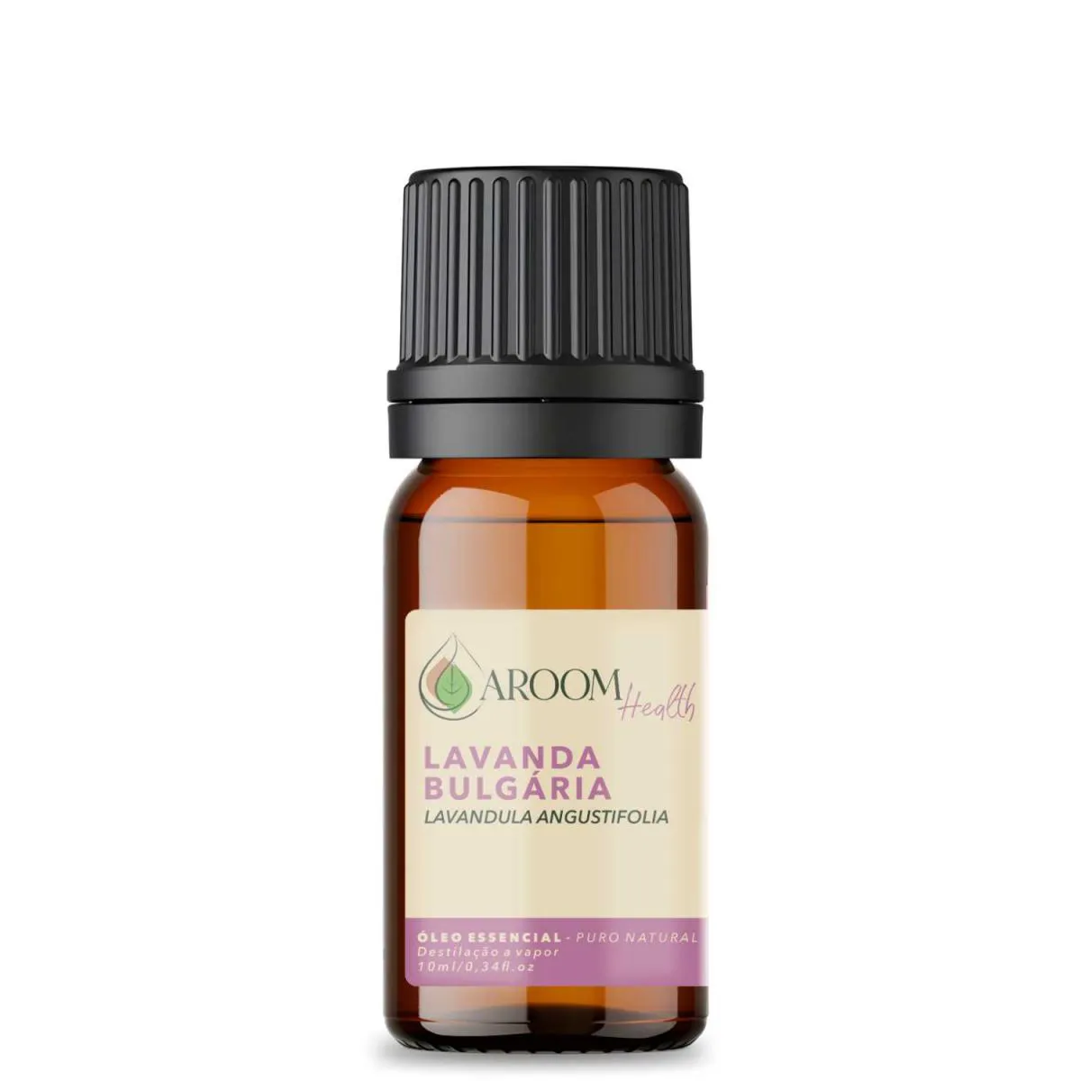 ÓLEO ESSENCIAL LAVANDA BULGáRIA - PURO 10 ML AROOM HEALTH