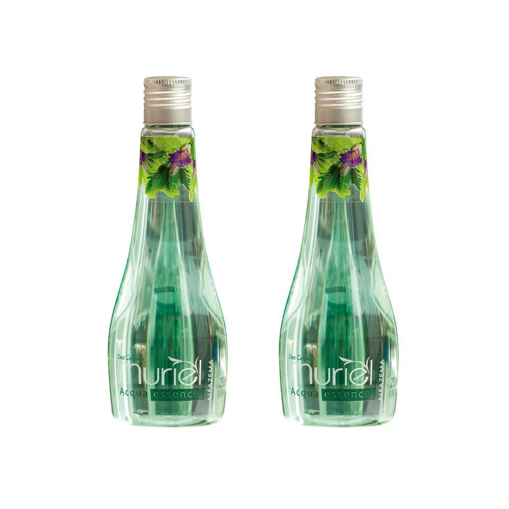 COLONIA MURIEL ACQUA ESSENCE 250ML ALFAZEMA - KIT C/2UN