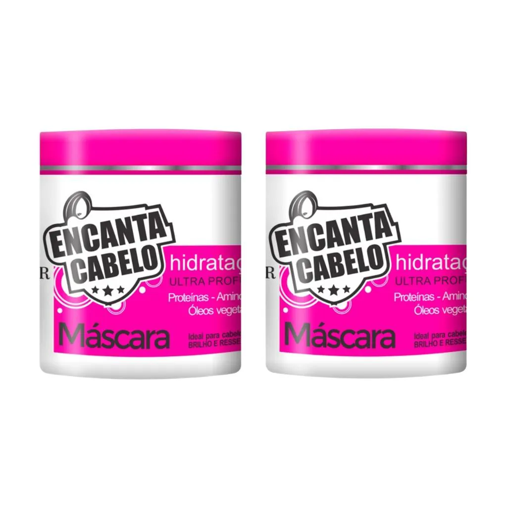 MASCARA MAXIHAIR 500G ENCANTO CABELO - KIT C/ 2UN