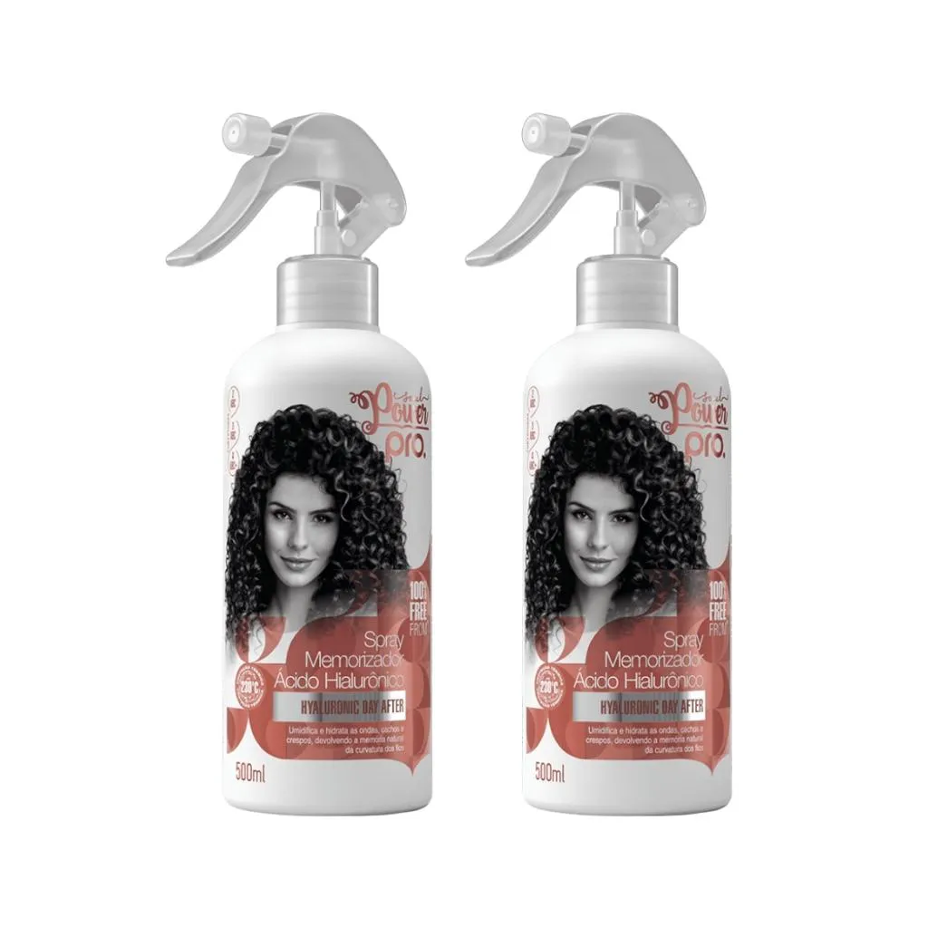 SPRAY SOUL POWER PRO 500ML MEMORIZADOR - KIT C/ 2UN