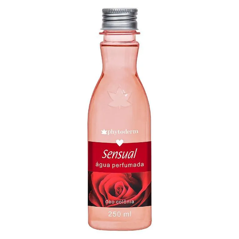 ÁGUA PERFUMADA DEO COLôNIA SENSUAL PHYTODERM 250ML