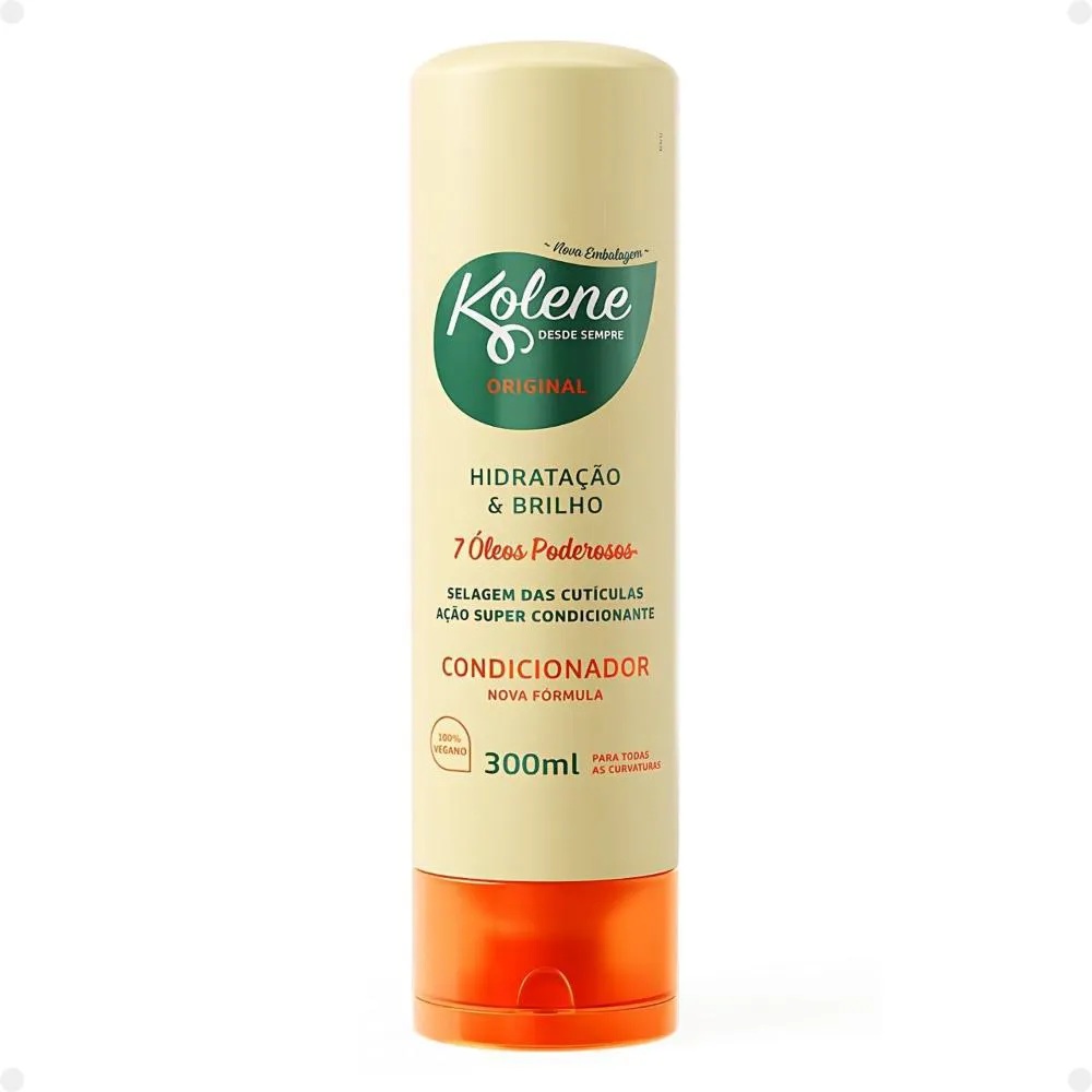 CONDICIONADOR KOLENE ORIGINAL HIDRATAçãO E BRILHO 300ML