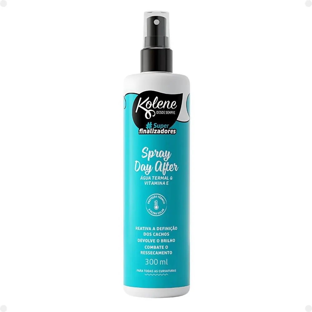 SPRAY DAY AFTER KOLENE #SUPERFINALIZADORES ÁGUA TERMAL E VITAMINA E 300ML