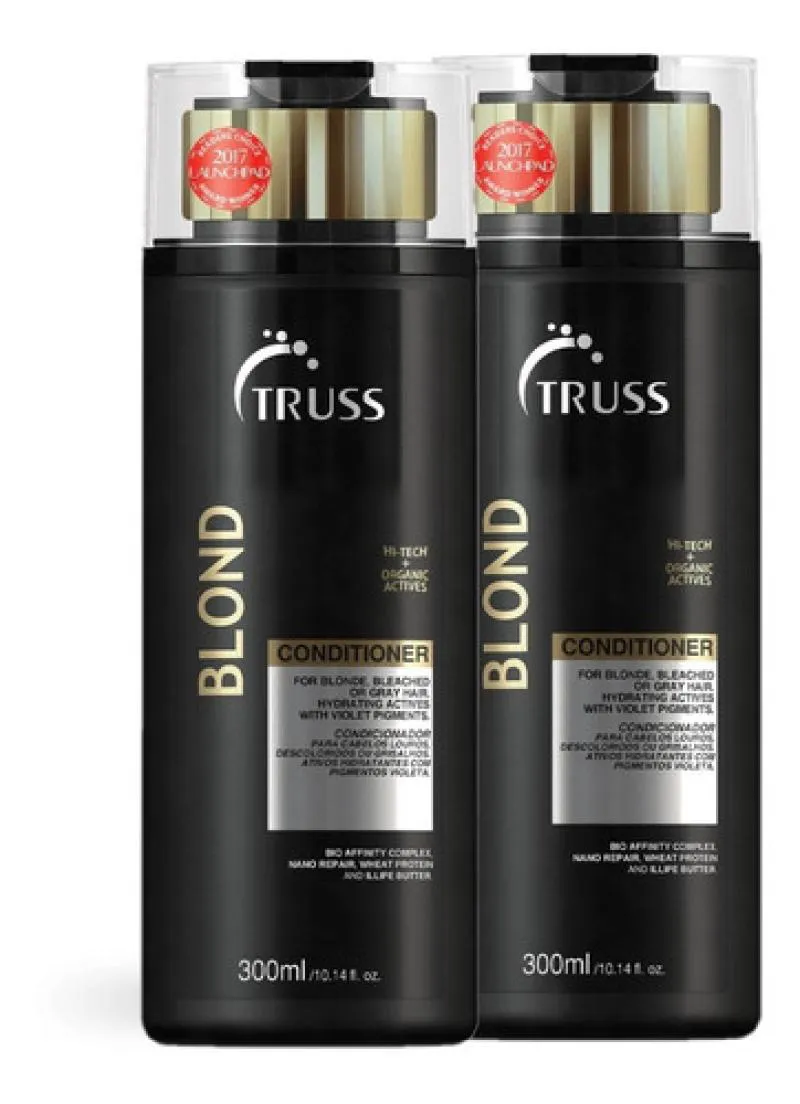 KIT CONDICIONADOR TRUSS BLOND 300ML KIT COM 2 UNIDADES