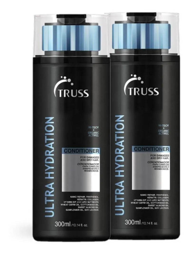KIT CONDICIONADOR ULTRA HYDRATION TRUSS 300ML 2 UNIDADES
