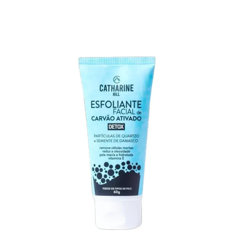 CATHARINE HILL ESFOLIANTE FACIAL DE CARVãO ATIVADO DETOX 60G