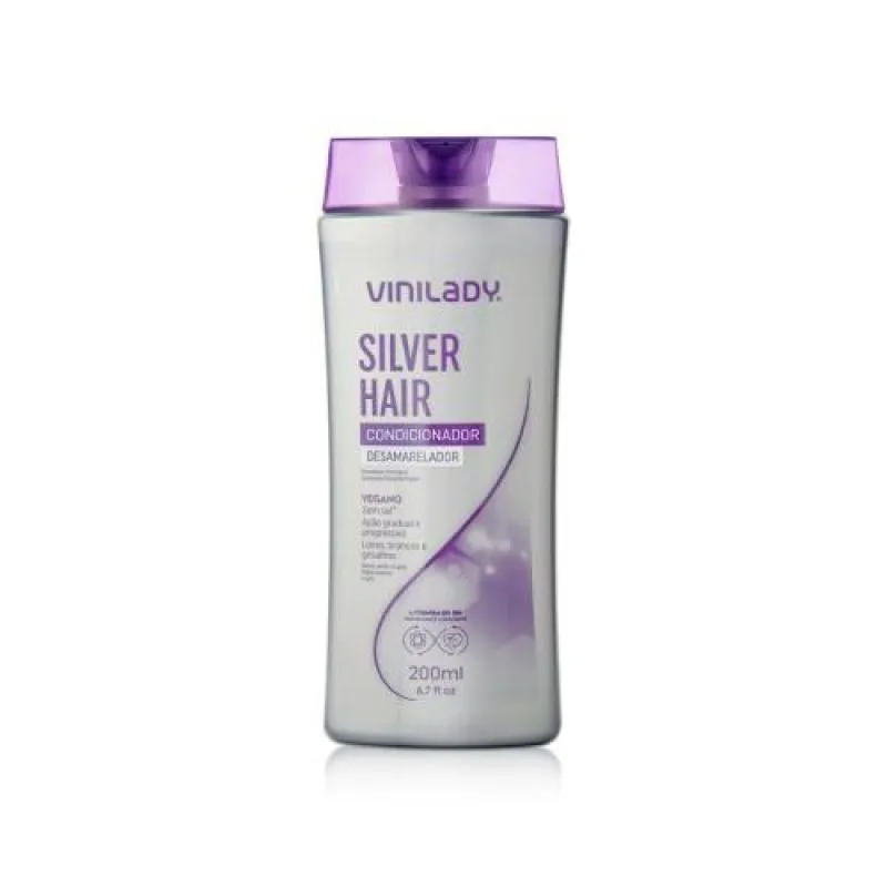 CONDICIONADOR SILVER HAIR DESAMARELADOR 200ML
