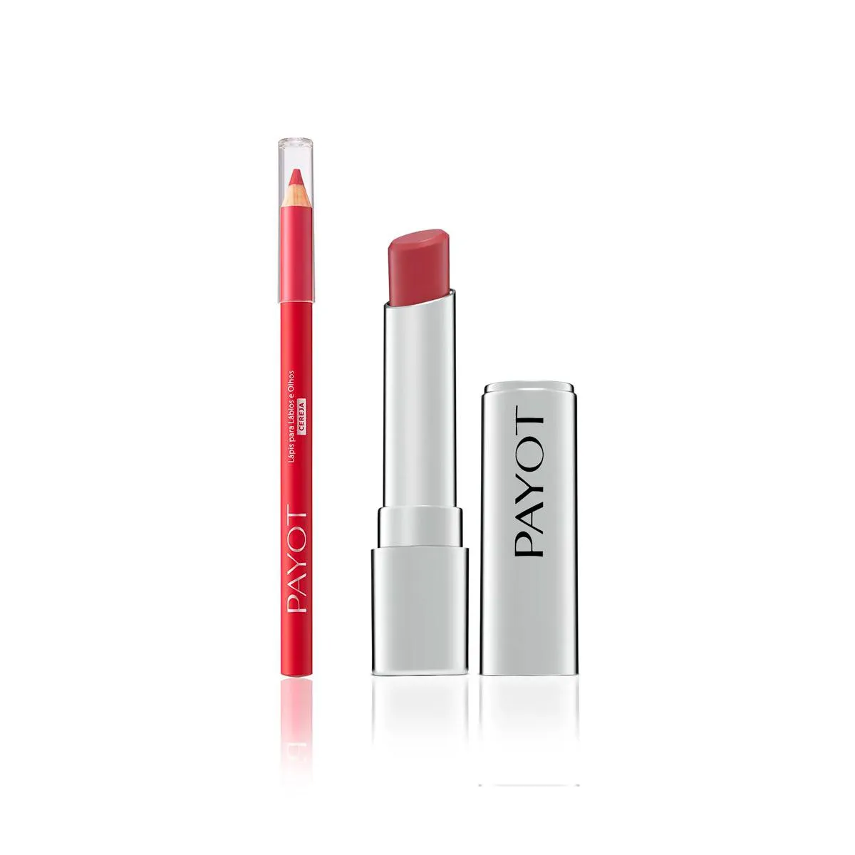 KIT LABIAL PAYOT - 9:  BATOM ROSA QUEIMADO + LáPIS CEREJA