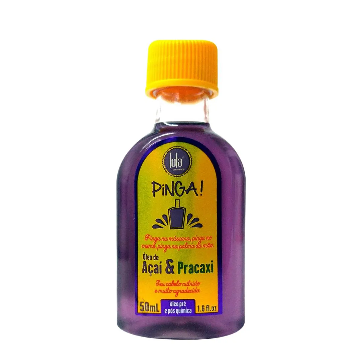 LOLA FROM RIO PINGA! AçAí & PRACAXI - ÓLEO CAPILAR 50ML