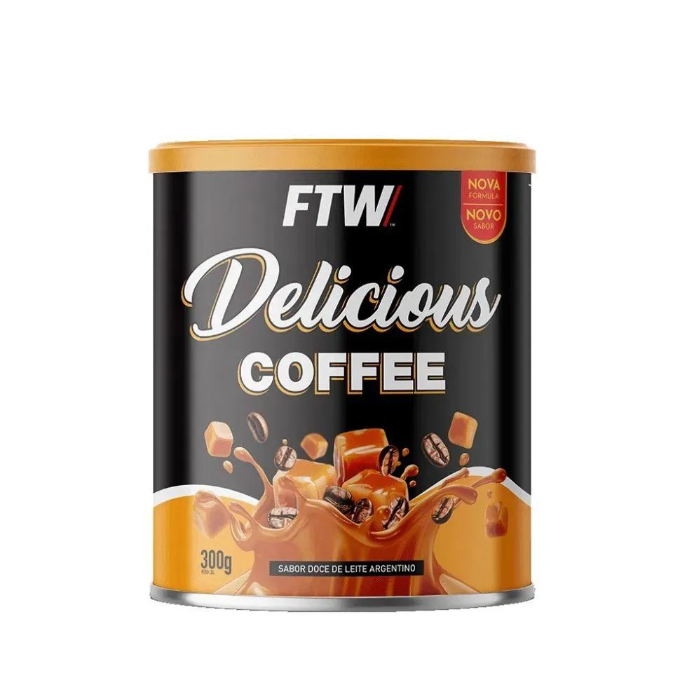 DELICIOUS COFFEE (300G) - SABOR: DOCE DE LEITE ARGENTINO