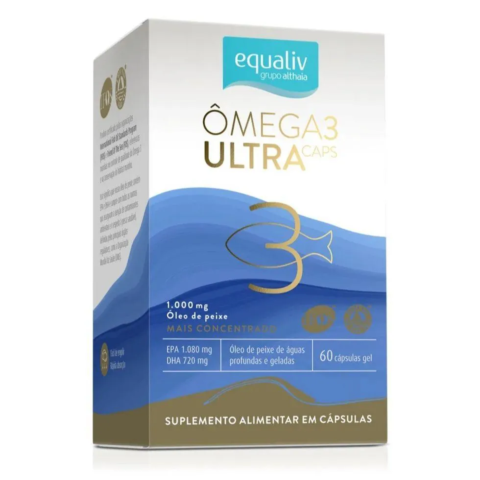 ÔMEGA 3 ULTRA CAPS (60 CAPS) - PADRãO: ÚNICO