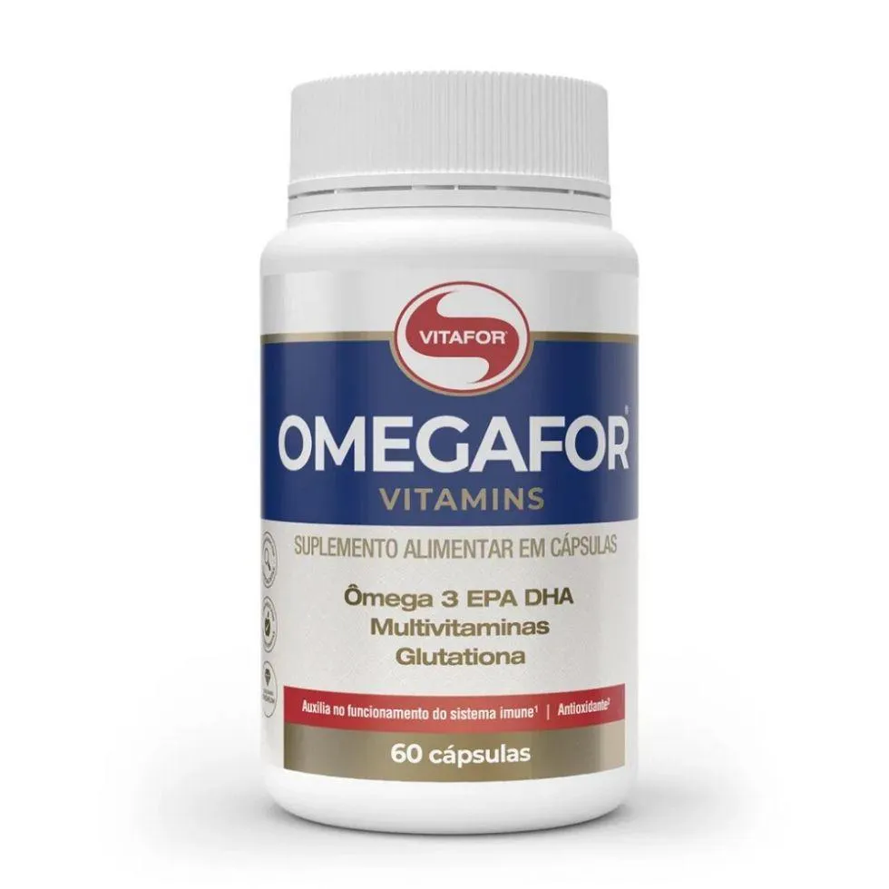 ÔMEGAFOR VITAMINS (60 CAPS) - PADRãO: ÚNICO