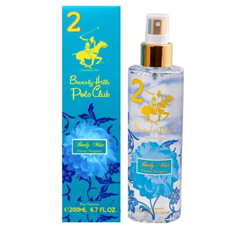 BODY MIST BEVERLY HILLS POLO CLUB WOMEN Nº 2 200ML