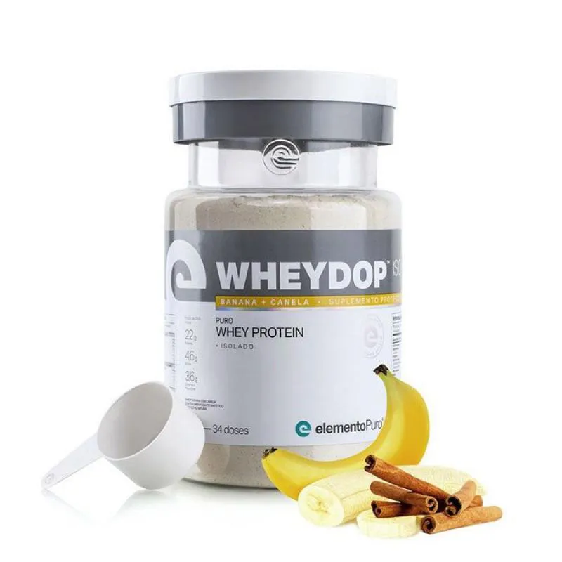 WHEYDOP ISO (900G) - SABOR: BANANA C/ CANELA