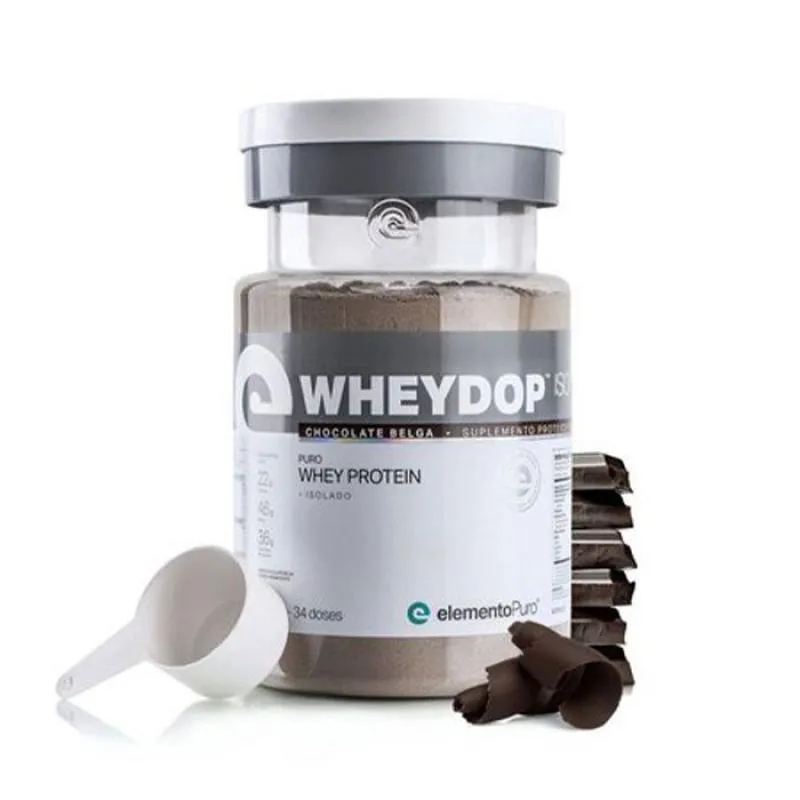 WHEYDOP ISO (900G) - SABOR: CHOCOLATE BELGA