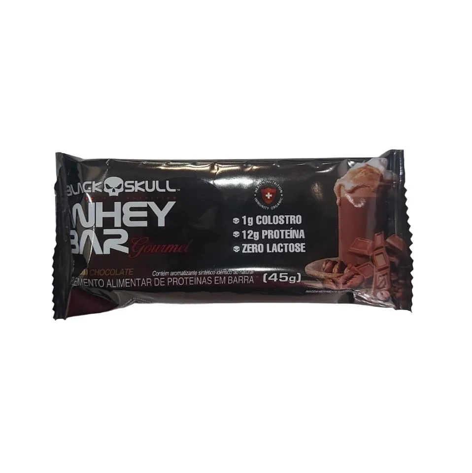WHEY BAR GOURMET (45G) - SABOR: CAFé C/ CHOCOLATE