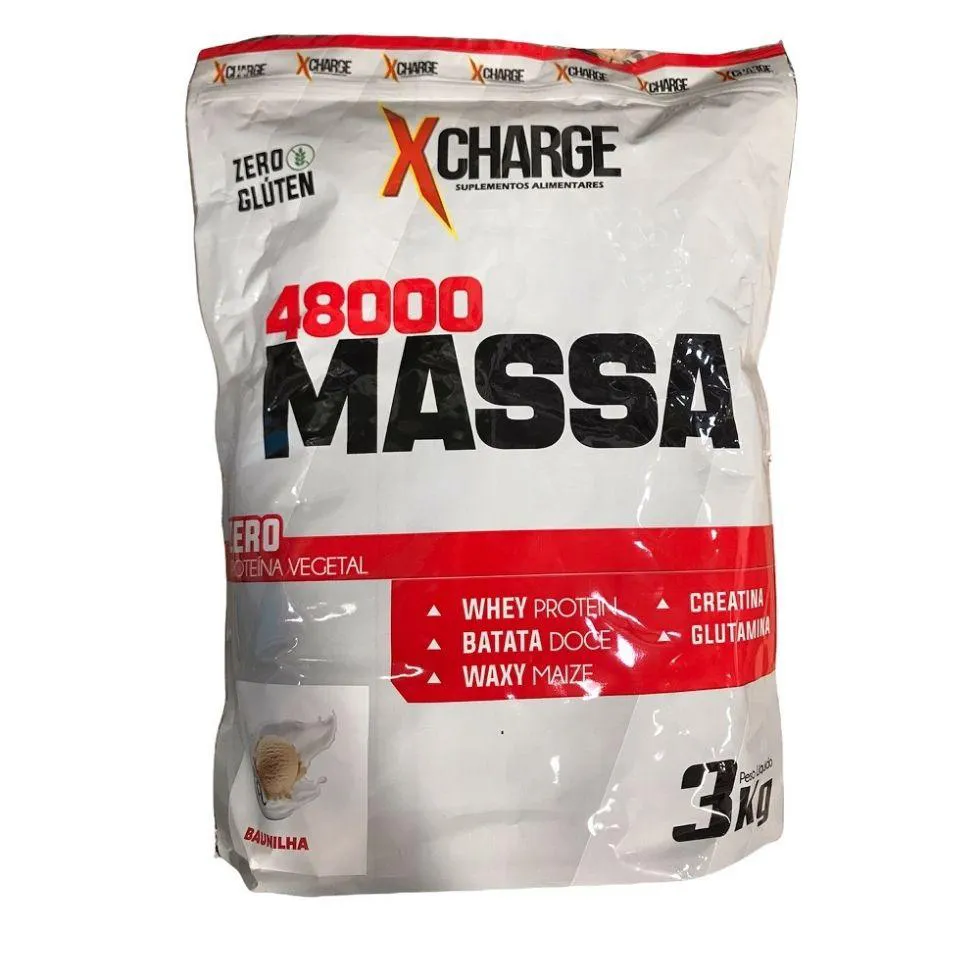 MASSA 48000 (3KG) - SABOR: BAUNILHA